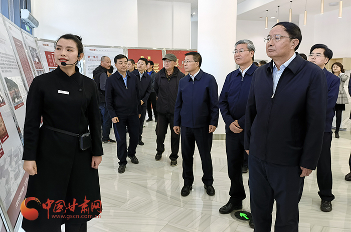 “學黨史、頌黨恩、跟黨走——紅色文化進校園”活動在蘭舉行 歐陽堅李榮燦出席（圖）