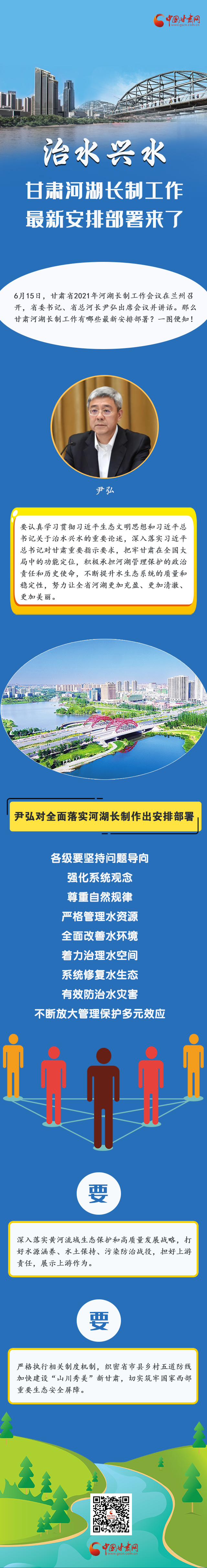 圖解|速看！甘肅河湖長制工作最新安排部署來了