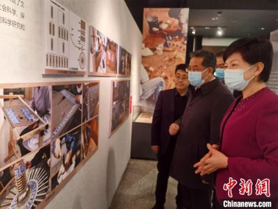 圖為展覽現(xiàn)場。　馮志軍 攝