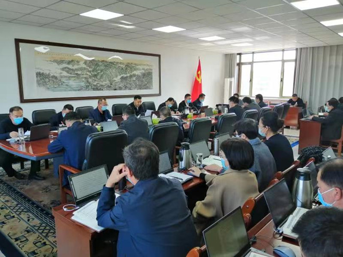 10月17日，金昌市紀委召開常委會（擴大）會議，專題學習交流習近平總書記代表第十九屆中央委員會向黨的二十大所作的報告，研究學習宣傳貫徹落實工作。.jpg