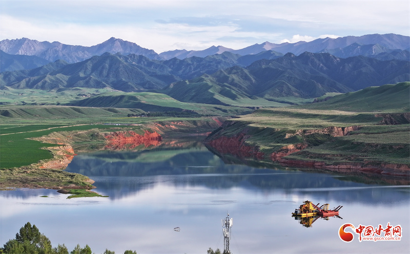 隴拍客丨民樂(lè)：水庫(kù)生態(tài)景美如畫