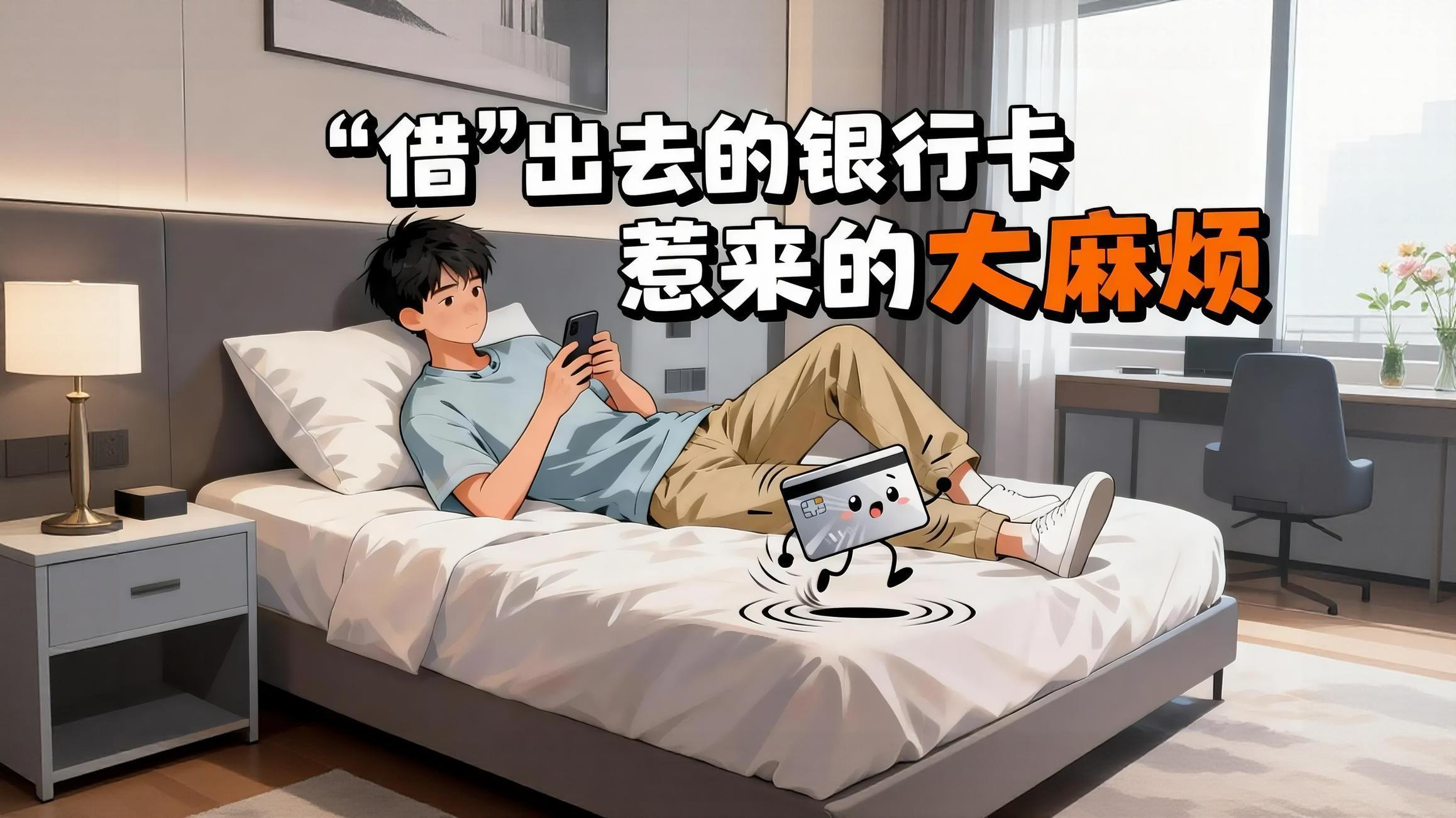 【甘快看】“借”出去的銀行卡，惹來的大麻煩