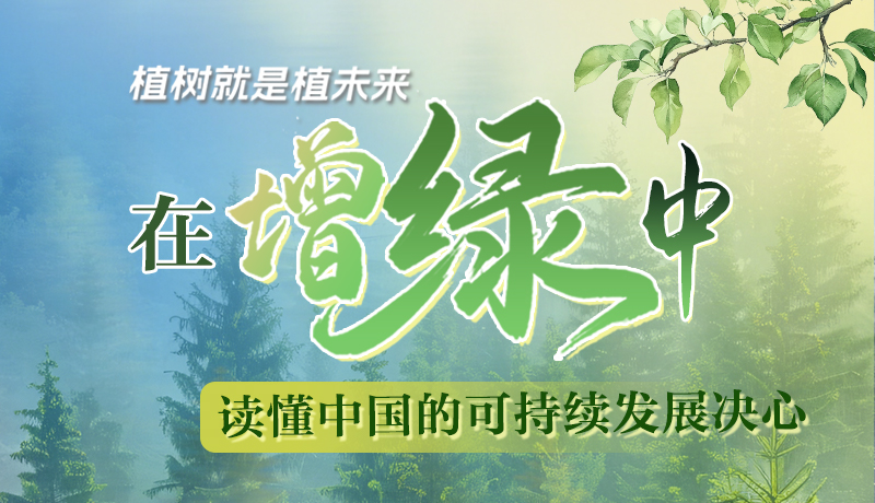 【理響中國 話隴點睛】植樹就是植未來，在增綠中讀懂中國的可持續(xù)發(fā)展決心